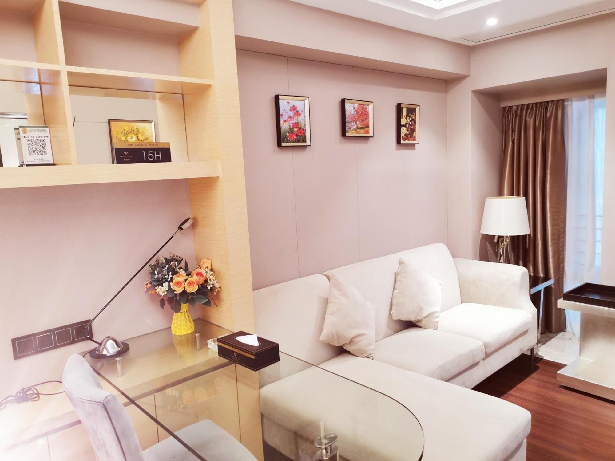 Shenzhen Binhe Impression Hotel Apartments Bagian luar foto